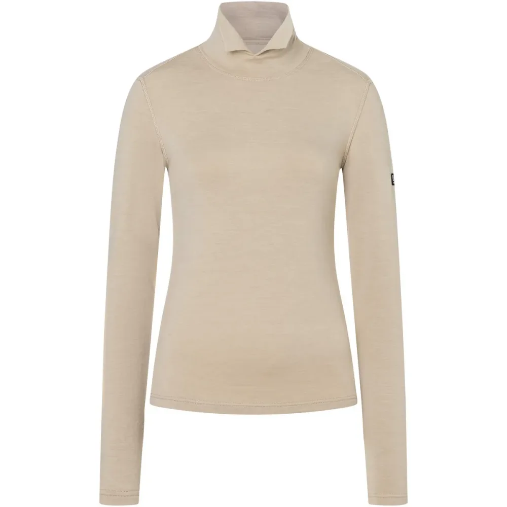 Super.Natural Damen Split Brush Turtleneck Pullover