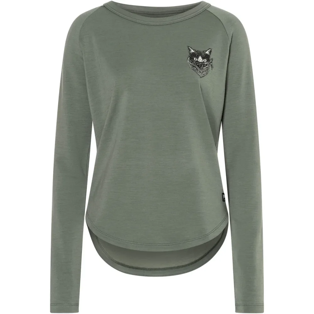 Super.Natural Damen Bandito Cat Crew Pullover