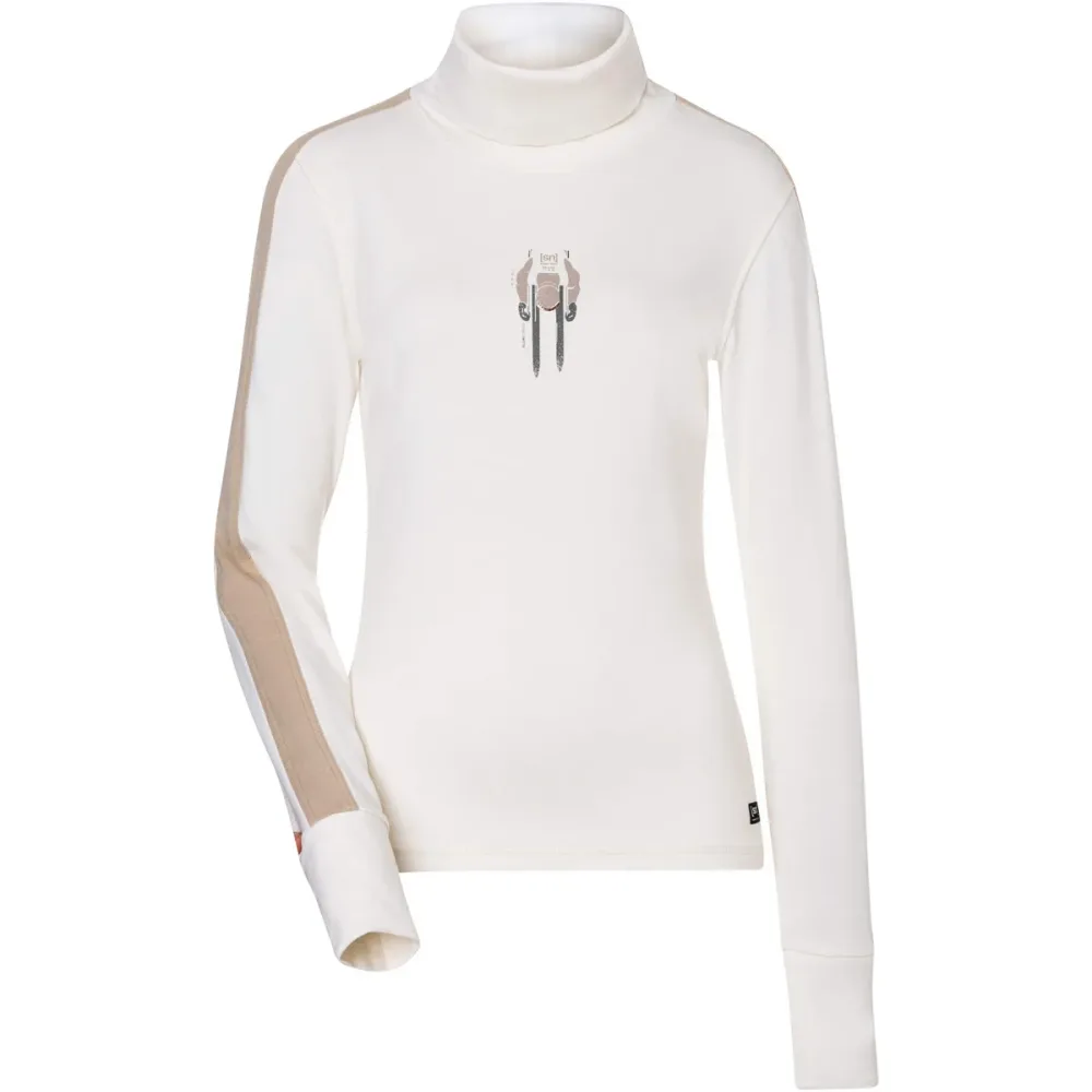 Super.Natural Damen Racing Team Roll Neck Pullover