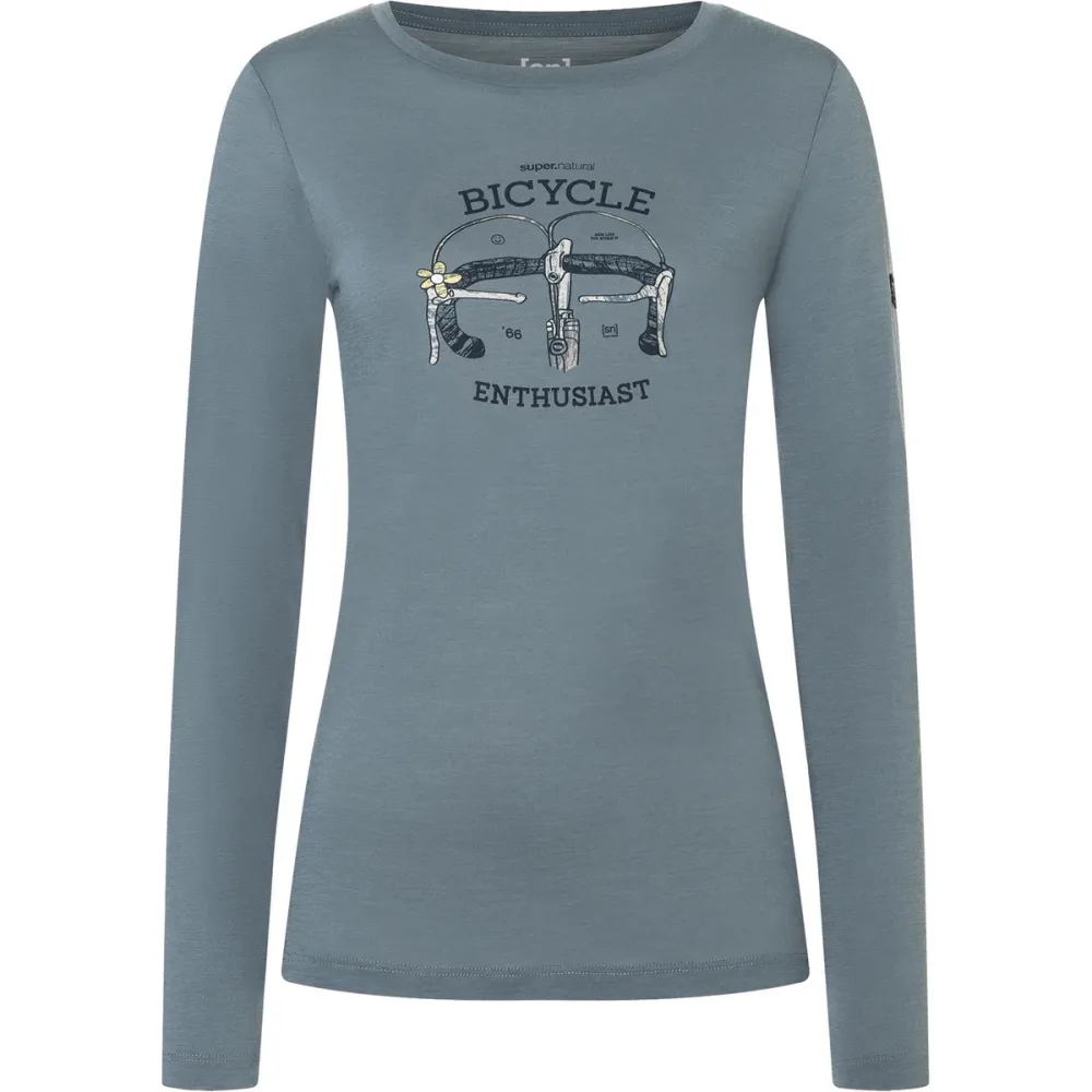 Super.Natural Damen Bike Enthusiast Longsleeve