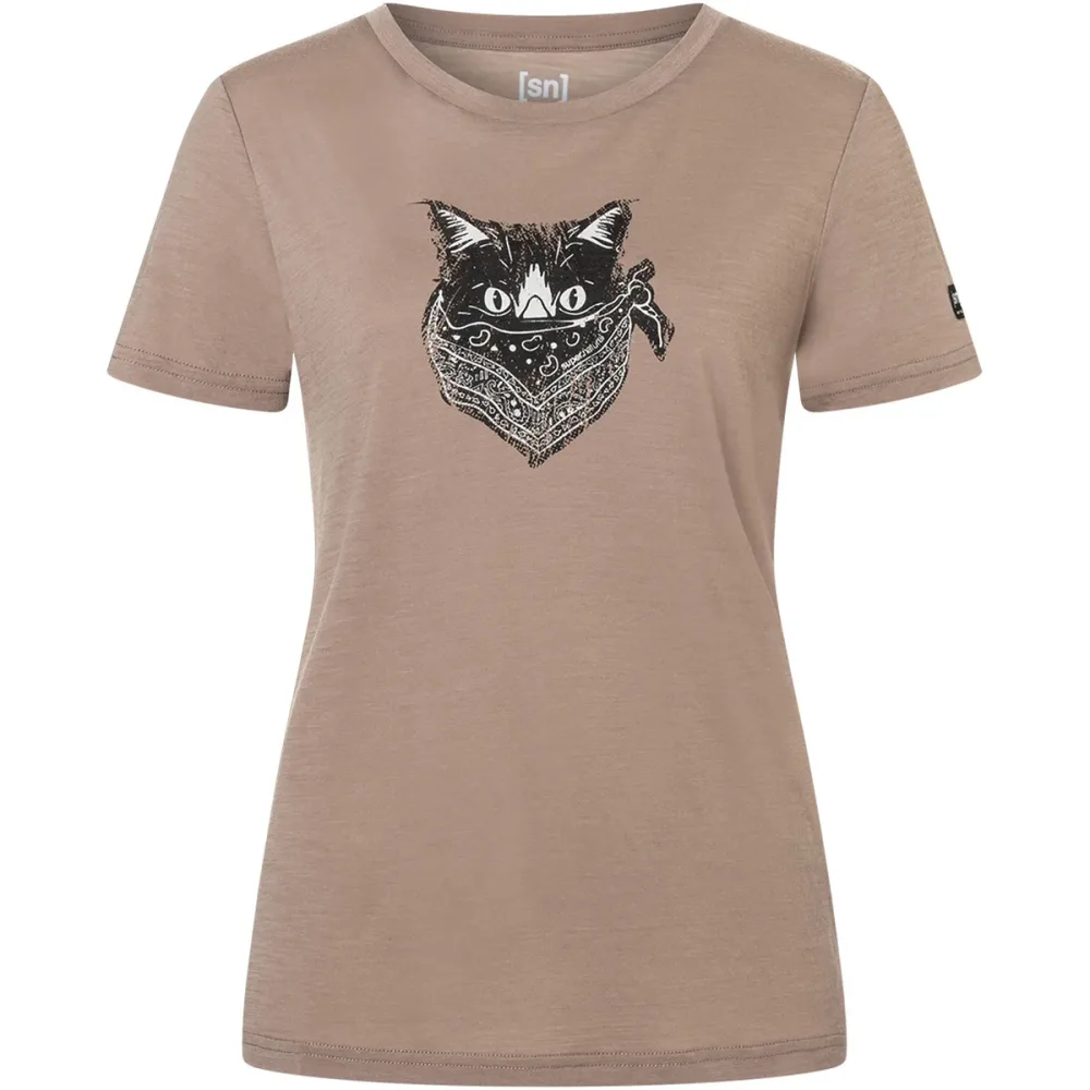 Super.Natural Damen Bandito Cat T-Shirt