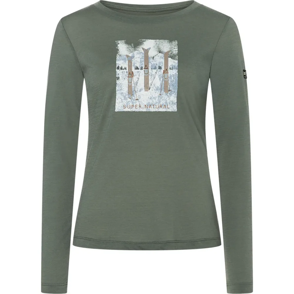 Super.Natural Damen Triple Ski Longsleeve