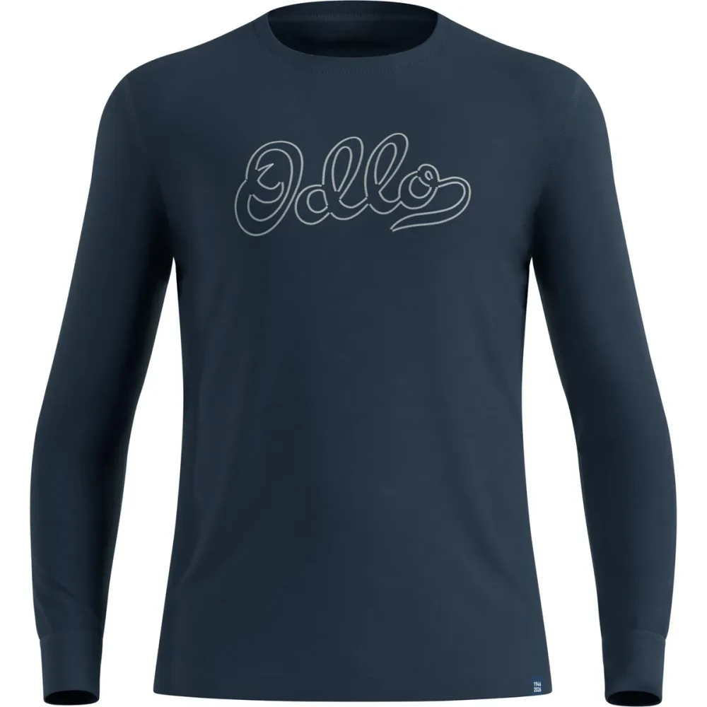 Odlo Herren Merino 200 80 Years Bl Crew Longsleeve