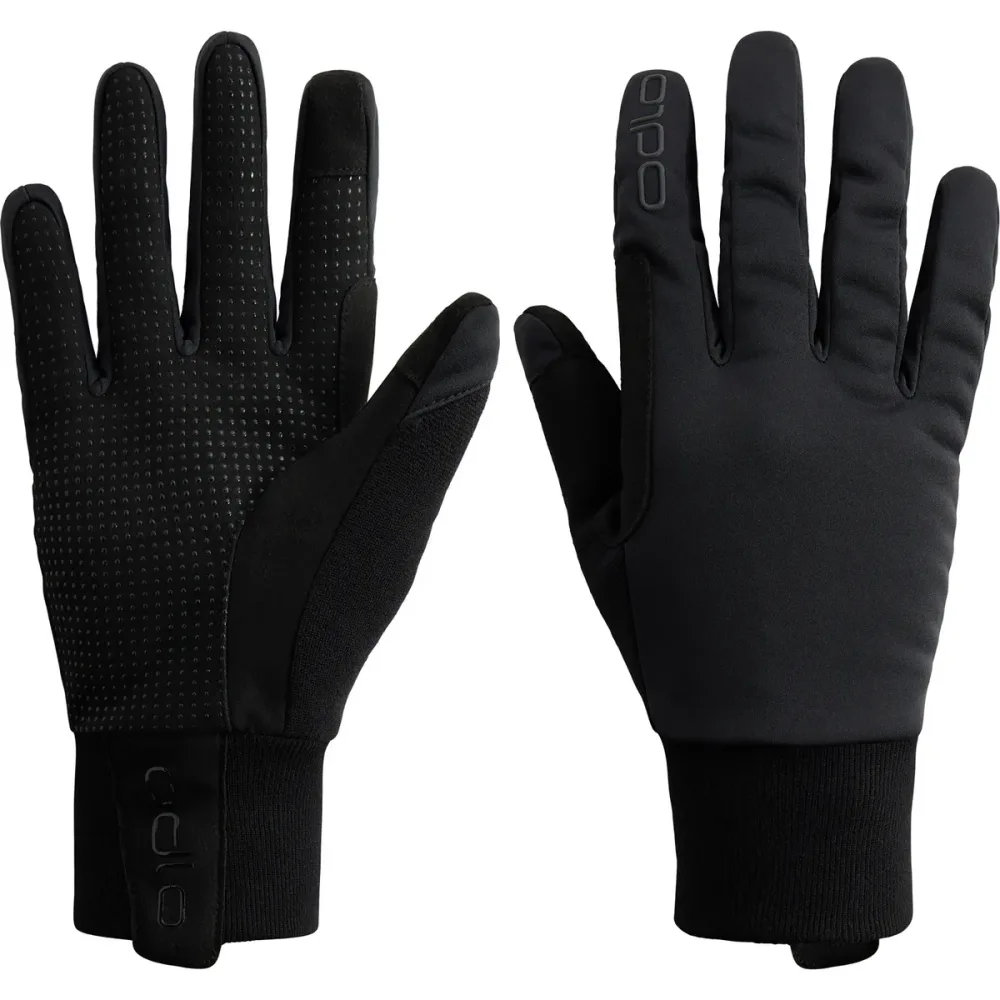 Odlo Multisport Warm Handschuhe - Trail Running, Skilanglauf - schwarz, XS