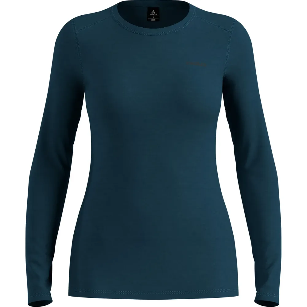 Odlo Damen Merino Fundamentals Bl Crew Longsleeve