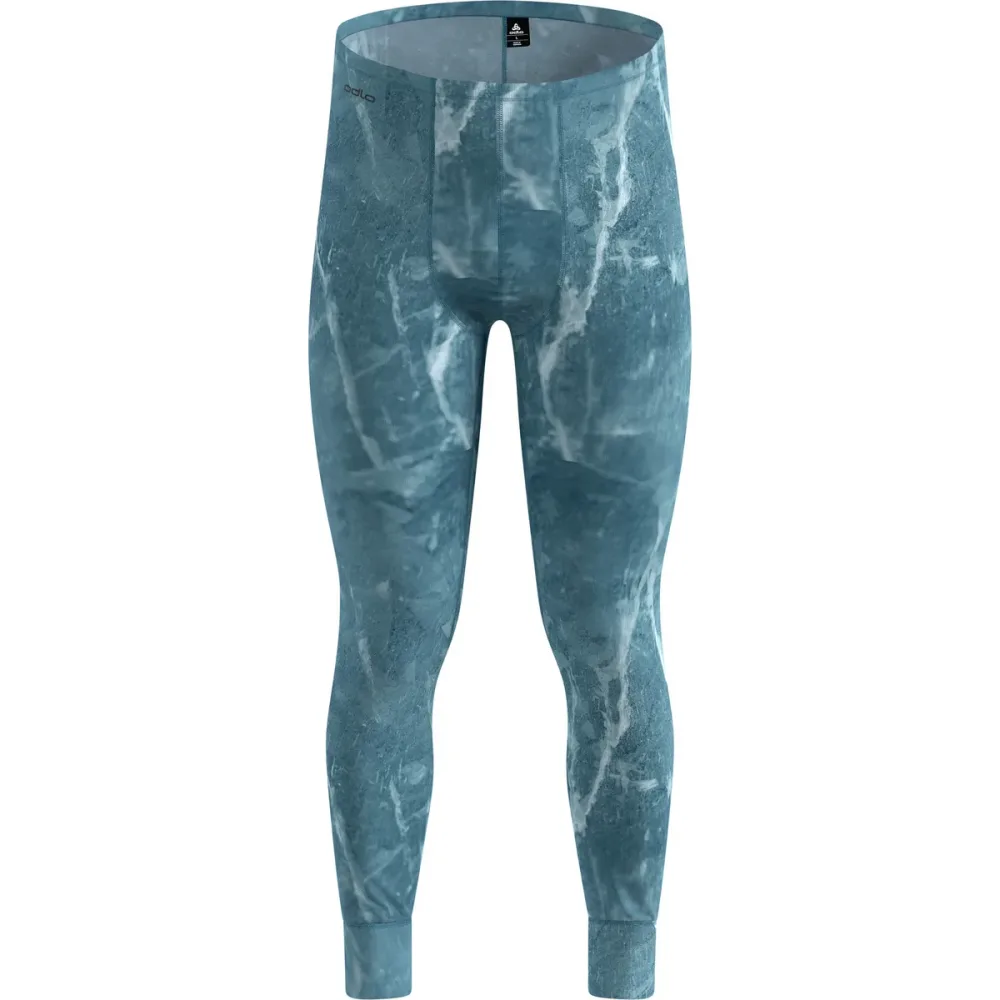 Odlo Active Warm X Frozen Lake Base Layer Tights für Herren - Wandern, Ski & Snow - marineblau, S