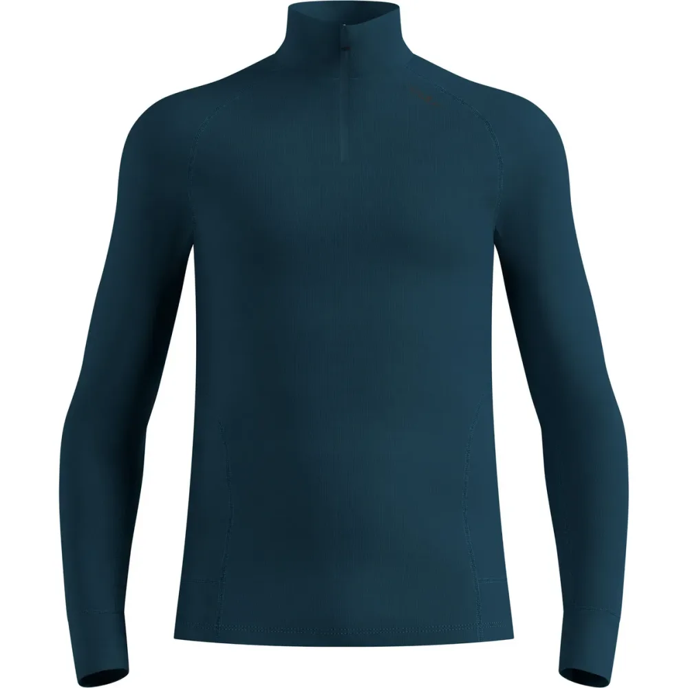 Odlo Herren Active X-warm Bl Turtle Half Zip Longsleeve