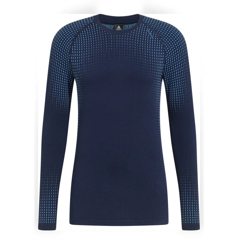 Odlo Herren Performance Warm Bl Crew Longsleeve
