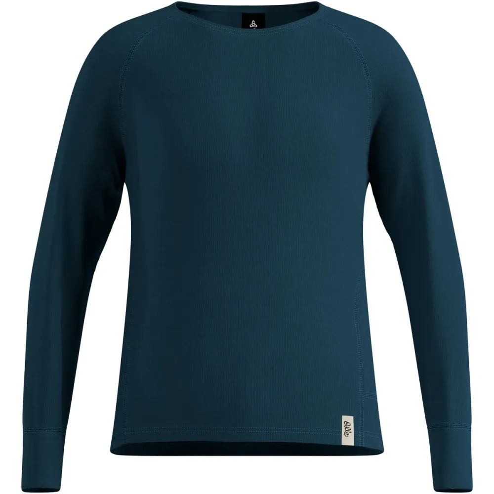 Odlo Kinder Active X-Warm Bl Crew Longsleeve