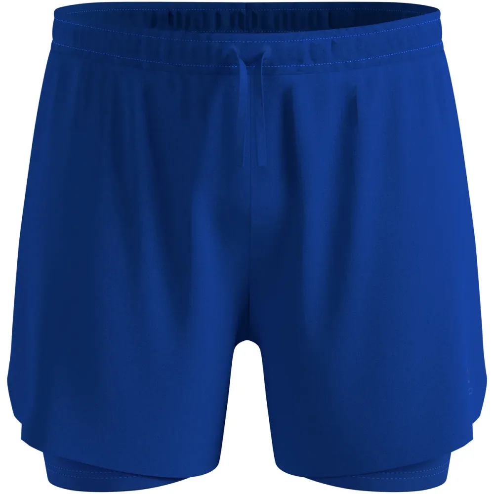 Odlo Zeroweight 5 Inch 2-In-1 Laufshorts für Herren - Training, Running - blau, L