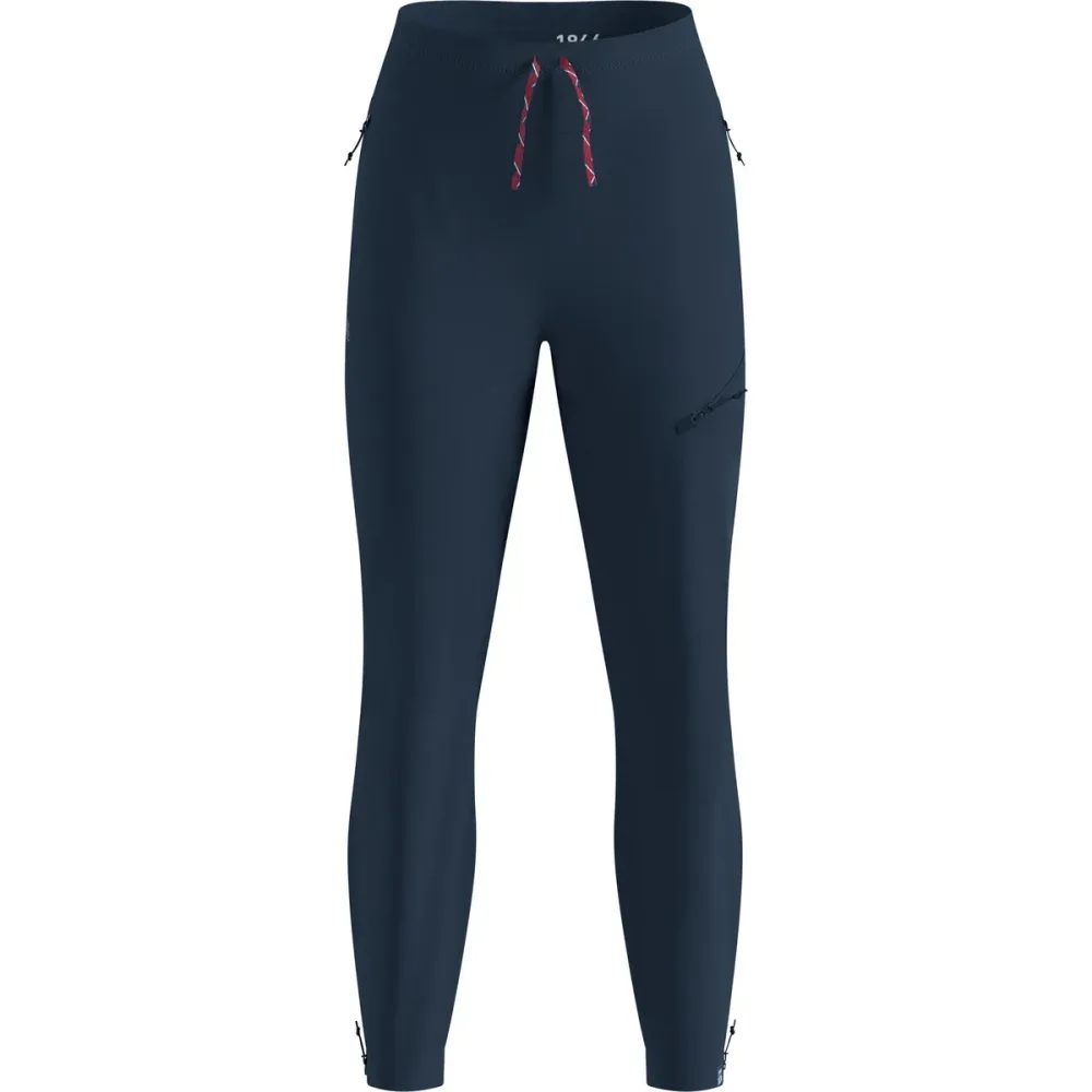 Odlo Zeroweight X-Warm Insulated 80th Anniversary Laufhose für Damen - Skilanglauf - marineblau, XS
