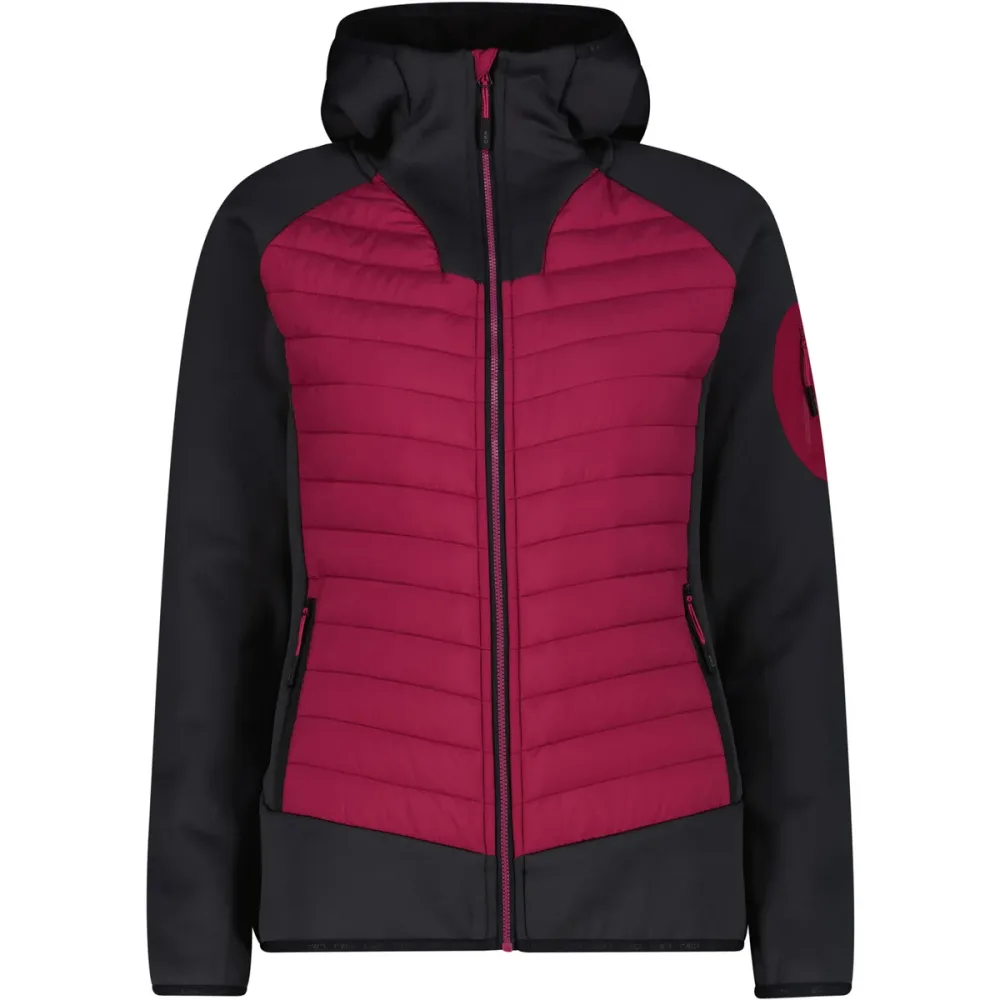 CMP Damen Hybrid Hoodie Jacke