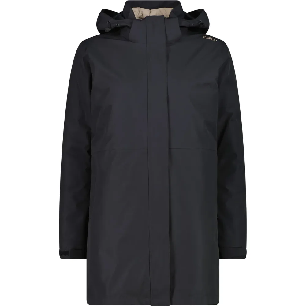 CMP Damen Zip Hoodie 2in1 Parka