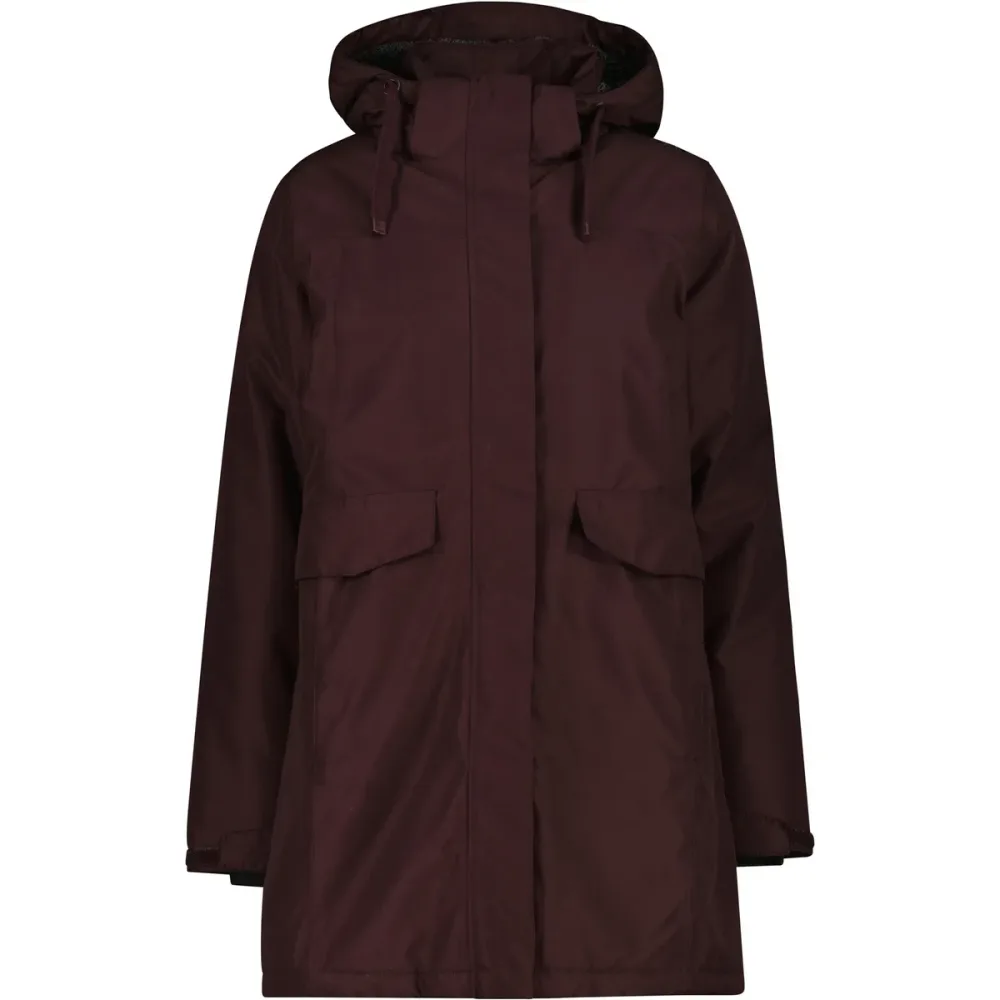 CMP Damen Zip Hoodie Parka