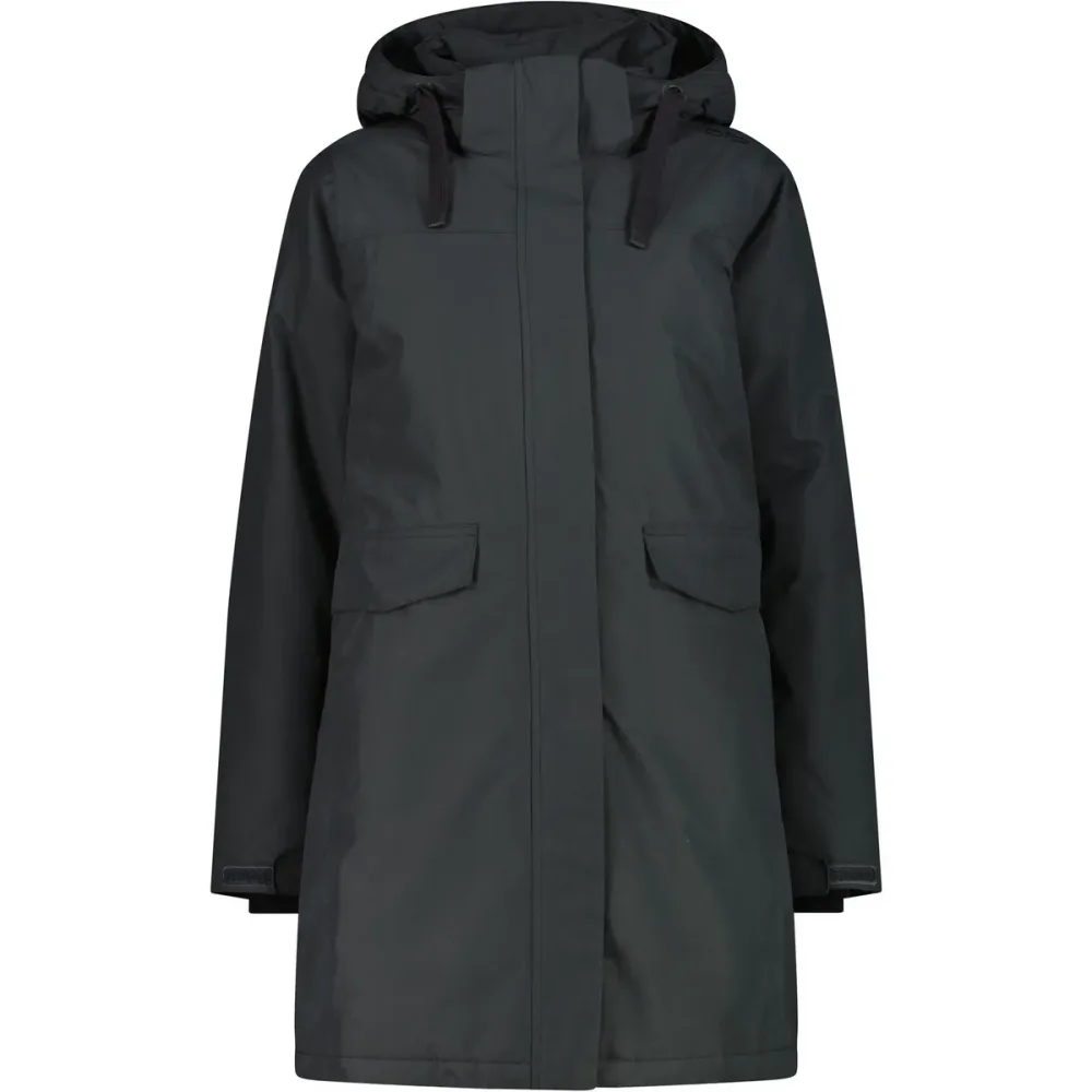 CMP Damen Zip Hoodie Parka