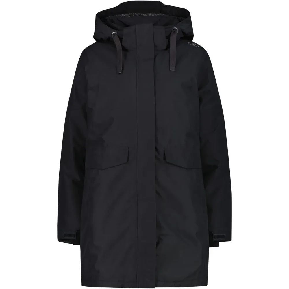 CMP Damen Zip Hoodie Parka
