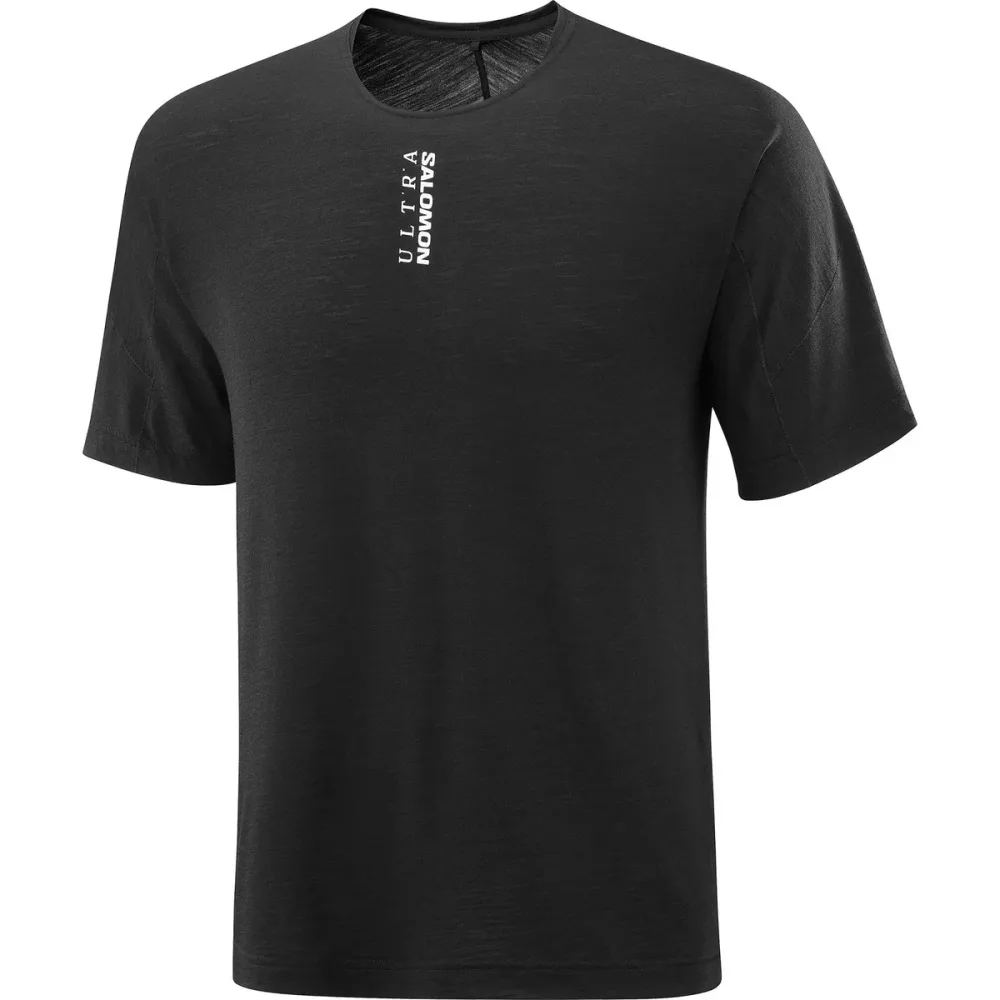 Salomon Ultra All Day All Mountain Herren T-Shirt Schwarz, Herren, Größe: S