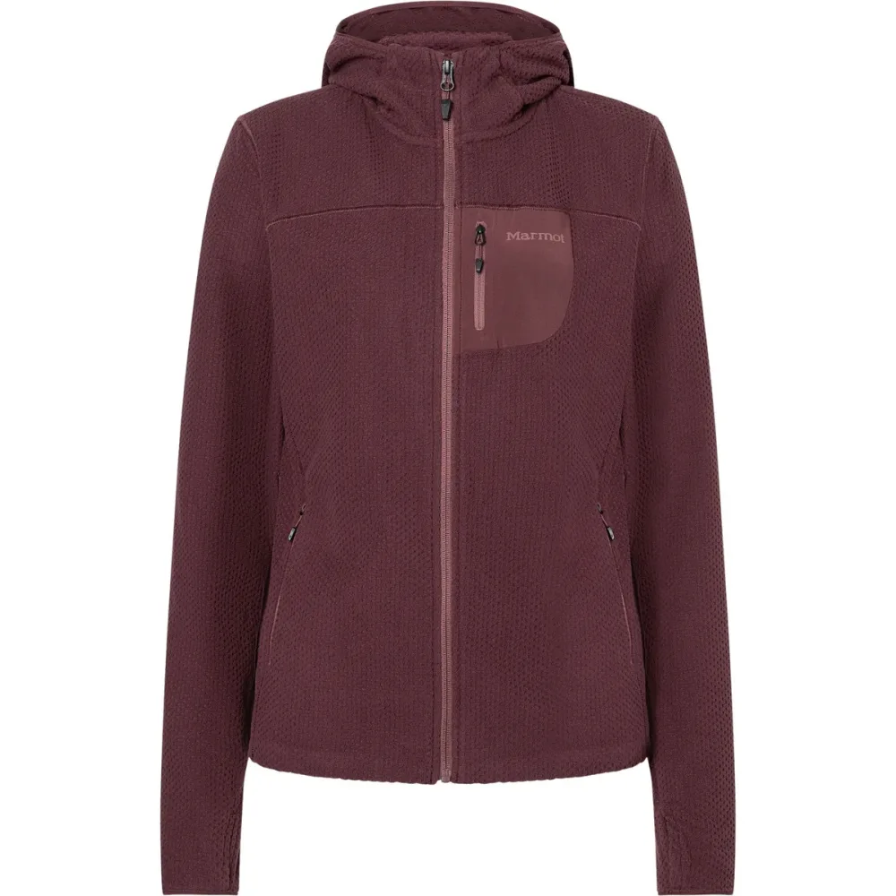 Marmot Damen AirFleece Hoodie Jacke
