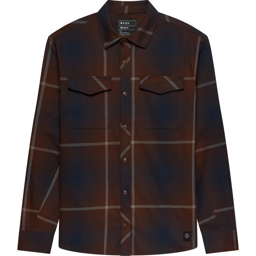 Fox Herren Survivalist Fire Flannel Hemd