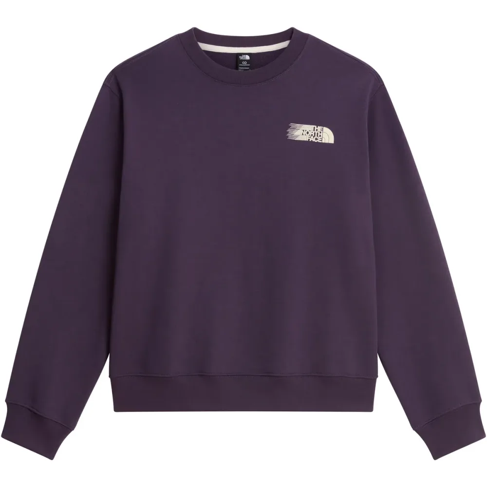 The North Face Damen Retro Trail Relaxed Crew Graphic Pullover