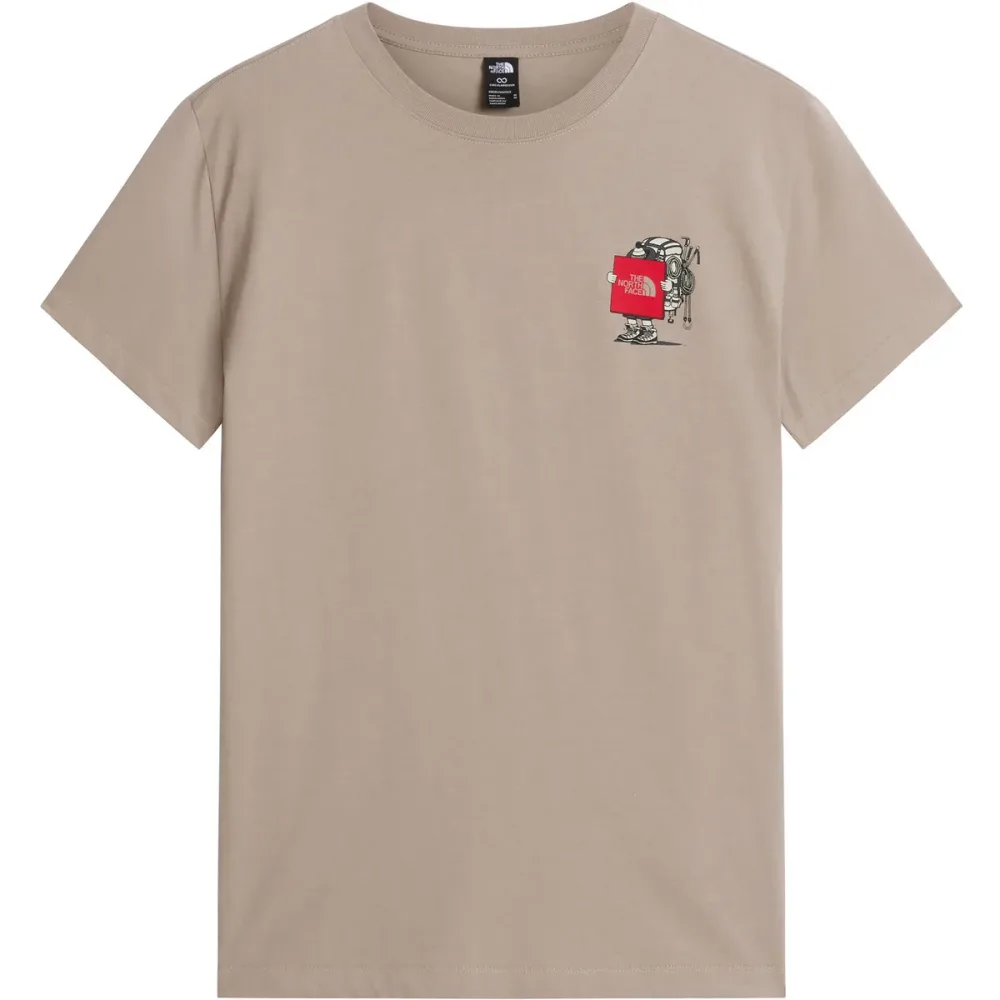 The North Face Gear Up Get Out Graphic Herren T-Shirt Beige, Herren, Größe: XL