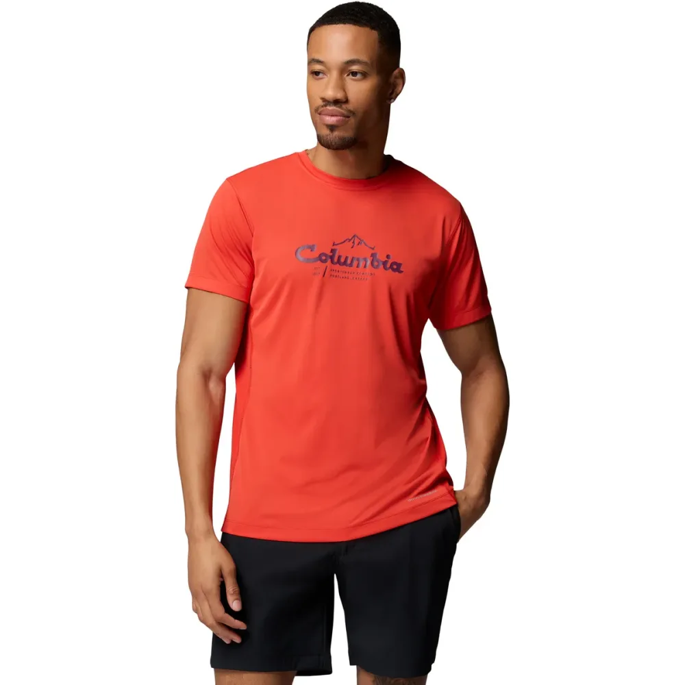 Columbia Zero Rules™ Light SS Graphic Crew-L-845-2118541-S26 L