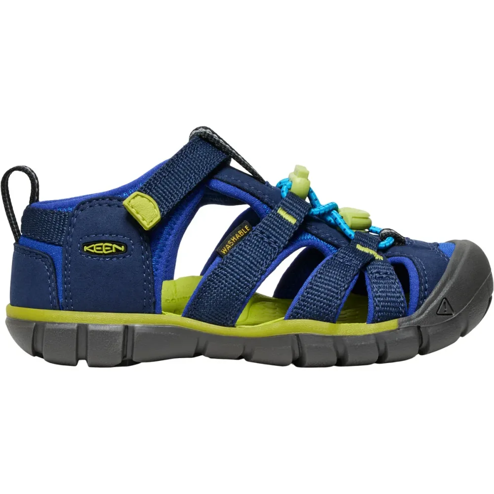 KEEN Kids Y Seacamp II CNX Trekkingsandalen, blau, Grösse: 34