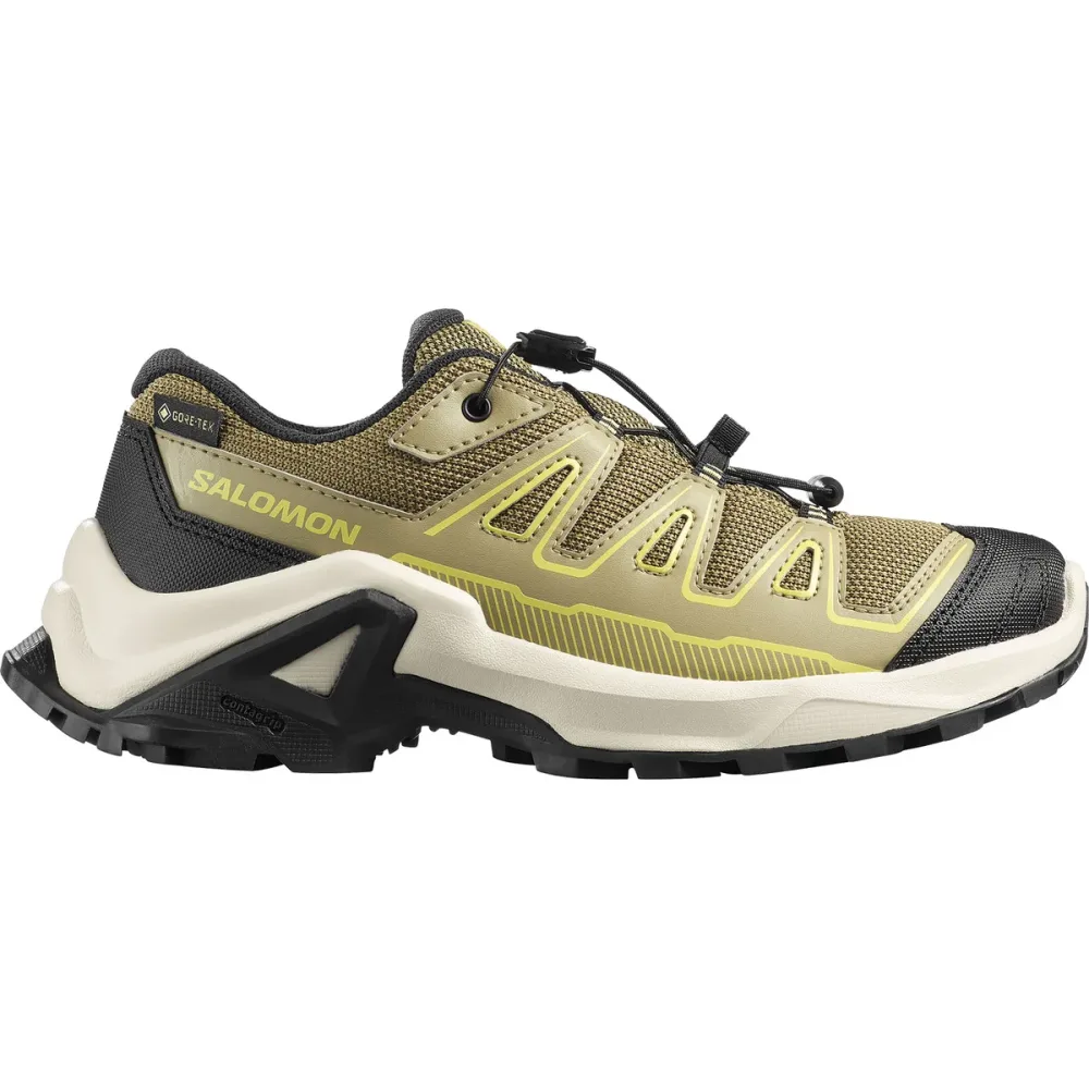 Salomon X Ultra Gore-Tex® Kinder Trekkingschuh Grün, , Größe: 34