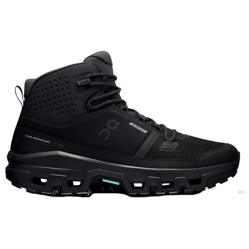 On Running - Cloudrock Mid Wp, für Damen, Schwarz, Größe 44.5