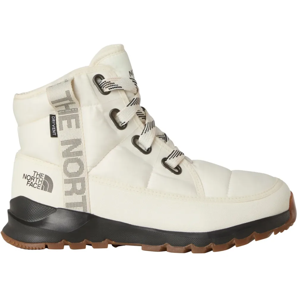 The North Face ThermoBall™ Lace-Up Luxe WP Damen Winterboot Weiss, Damen, Größe: 10