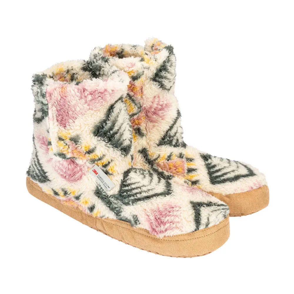 Bergzeit Basics Meru Kurgan Teddy Print Hausschuhe