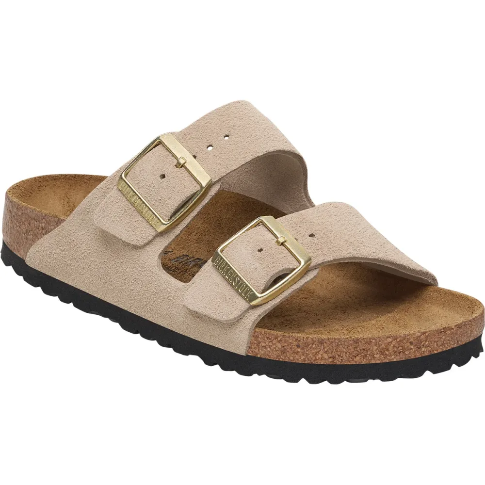 Birkenstock Damen Arizona Suede Leather Sandale