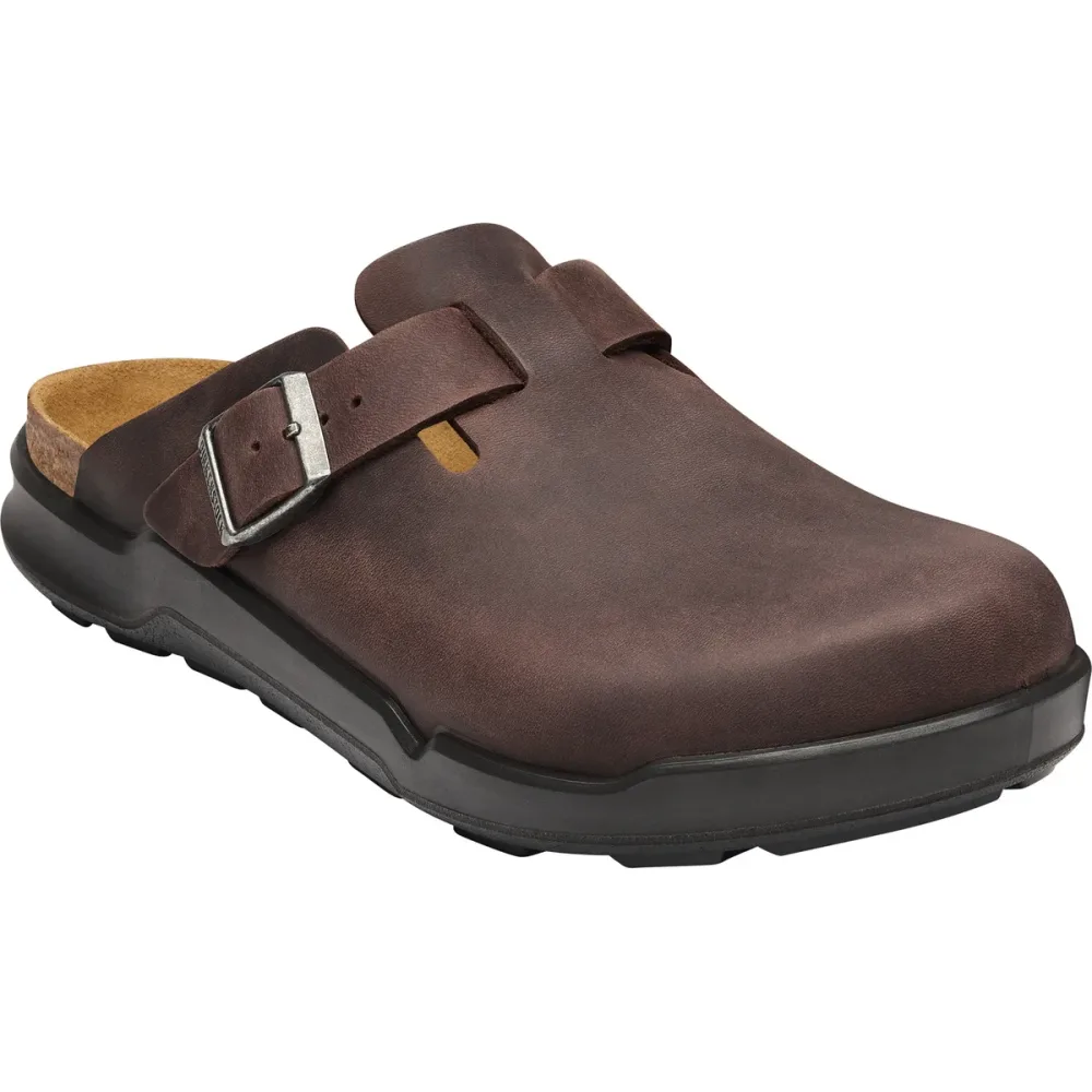 Birkenstock Herren Boston Crosstown Oiled Leather Sandale