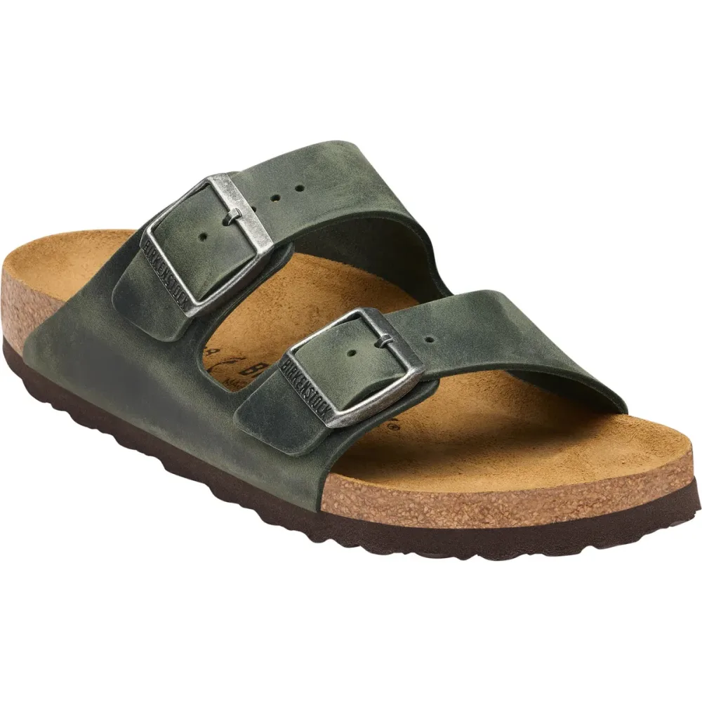 Birkenstock Herren Arizona Oiled Leather Sandalen