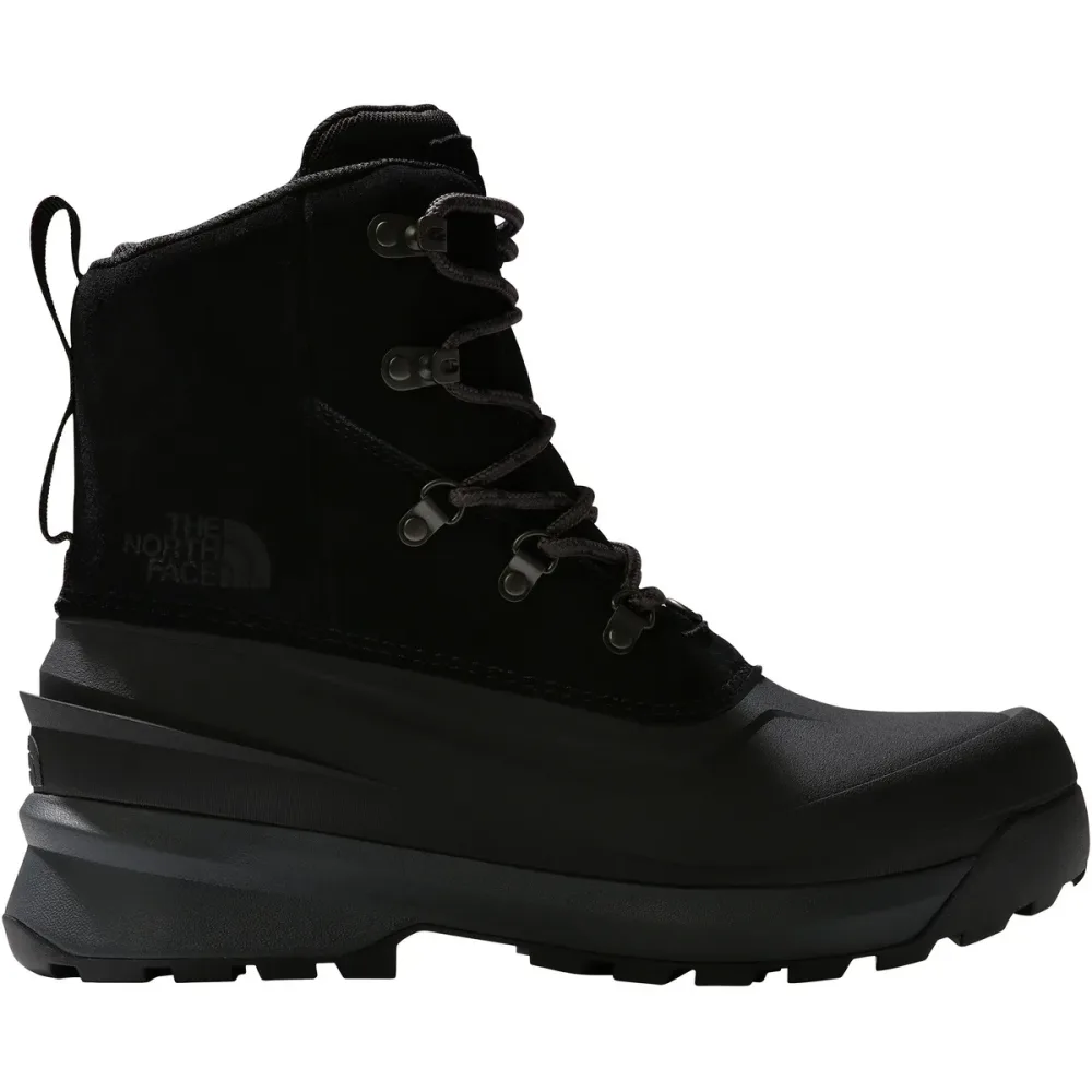 The North Face Chilkat V Lace WP Herren Winterschuh Schwarz, Herren, Größe: 8