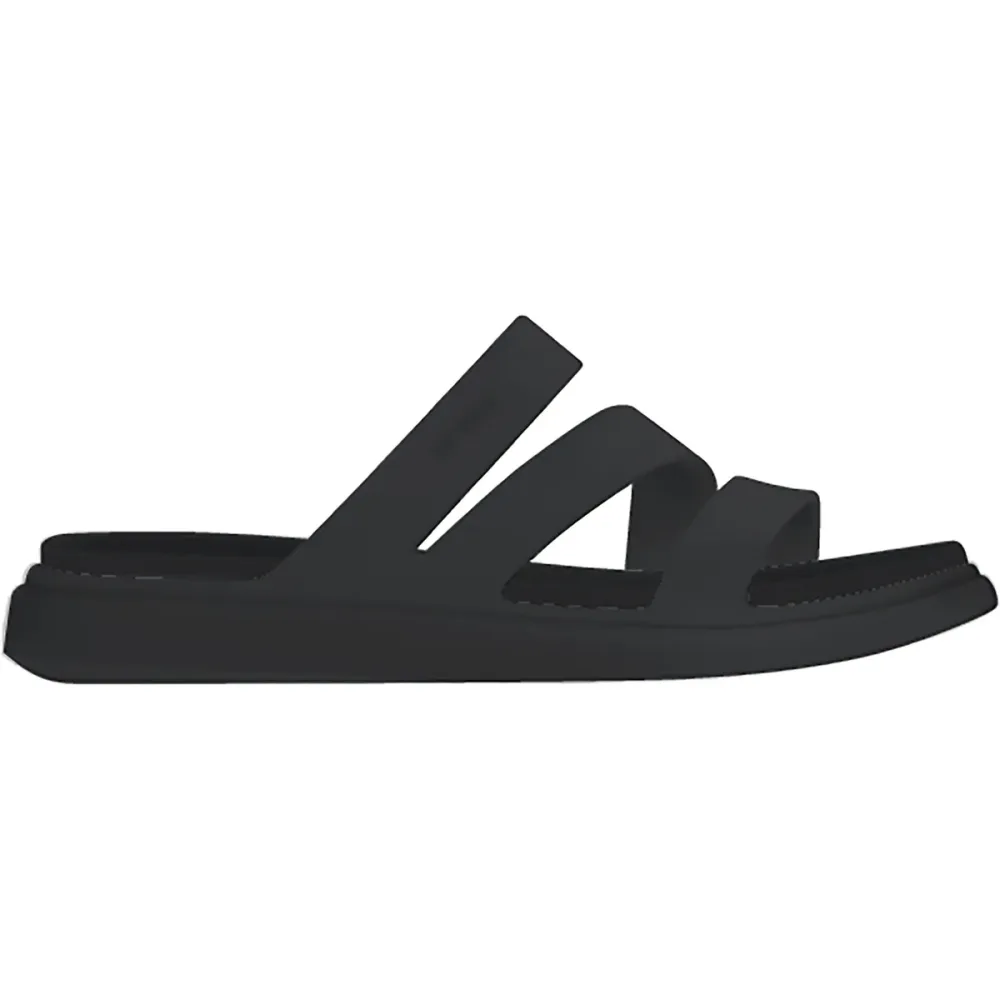 CROCS Damen Badepantoffeln Getaway Strappy schwarz | 36-37