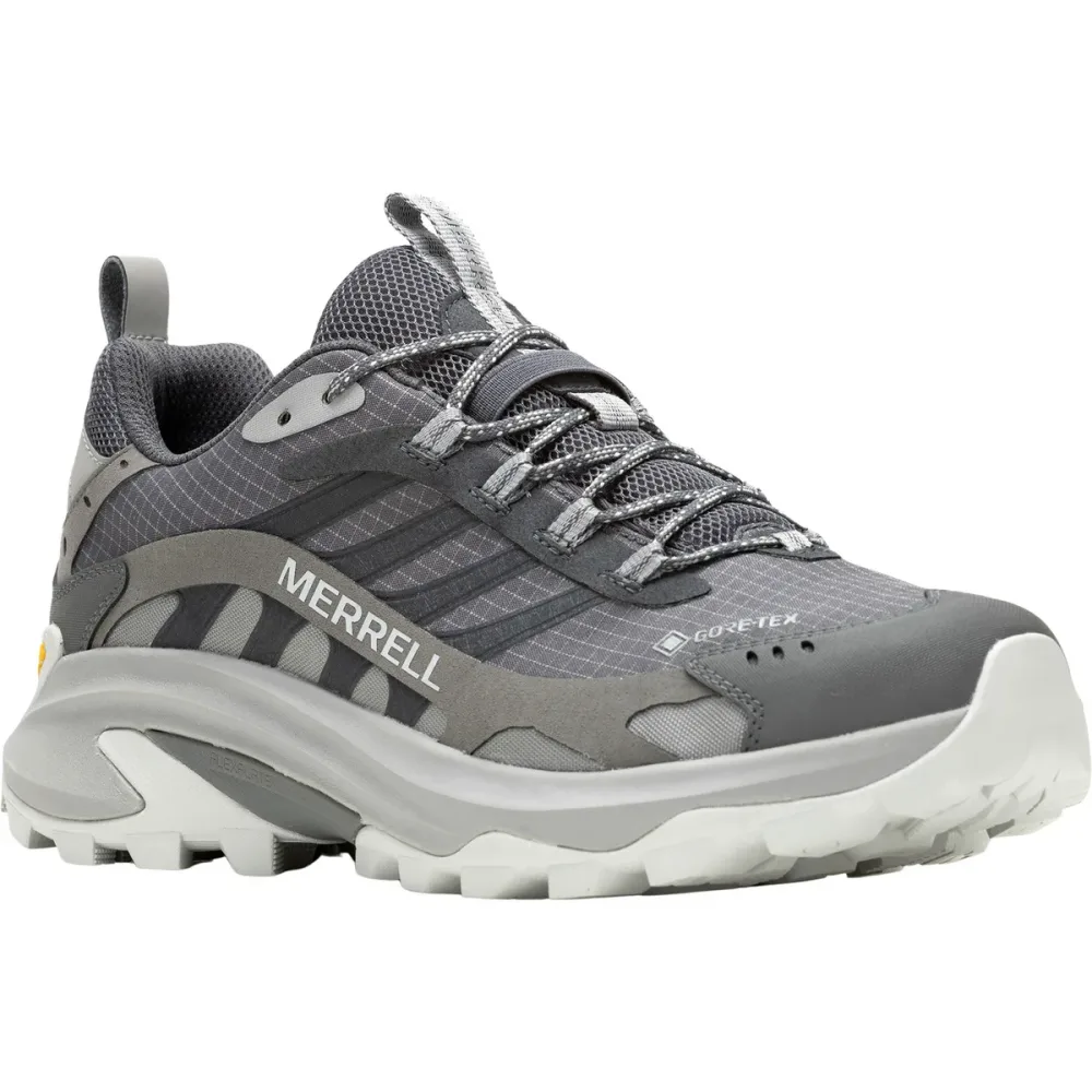 Merrell Moab Speed 2 Gore-Tex® Herren Trekkingschuh Grau, Herren, Größe: 10 1/2