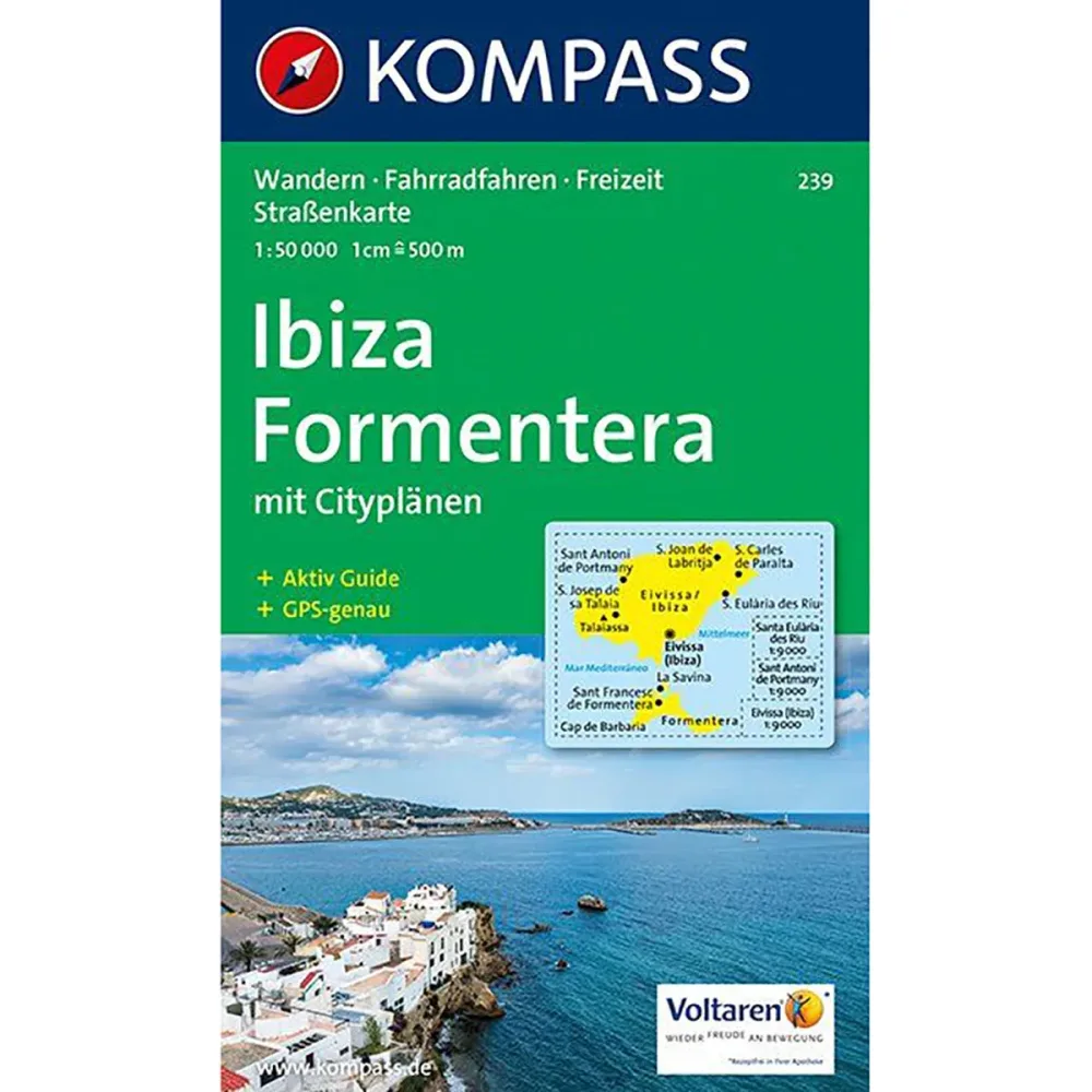 Kompass Verlag WK 239 Ibiza - Formentera