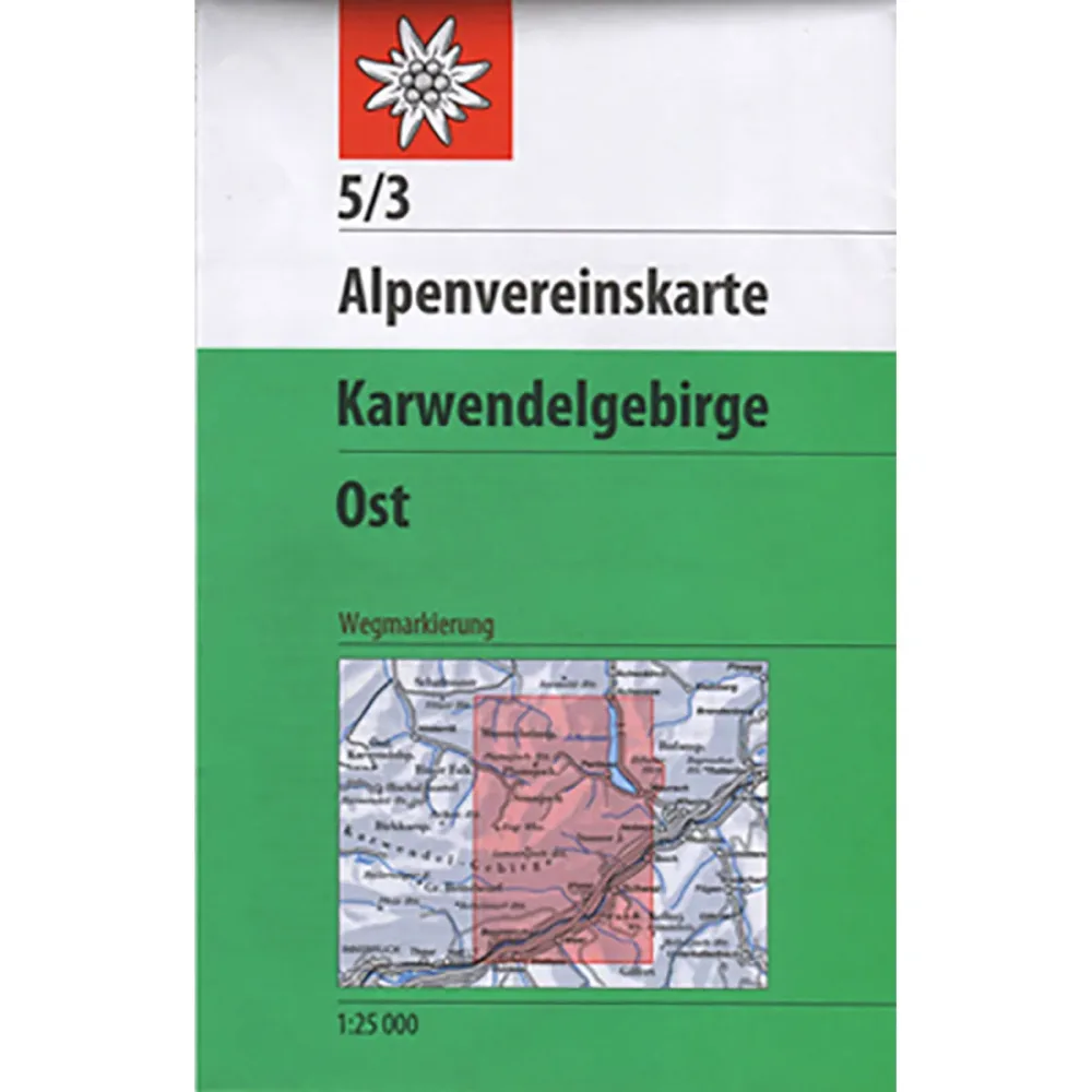 DAV AV-Karte 5/3 Karwendelgebirge, Ost