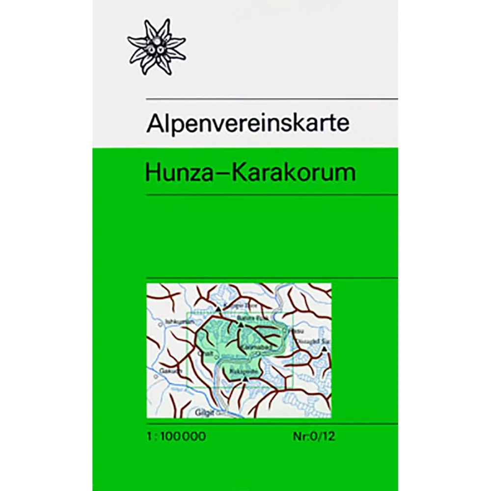DAV AV-Karte 0/12 Hunza-Karakorum