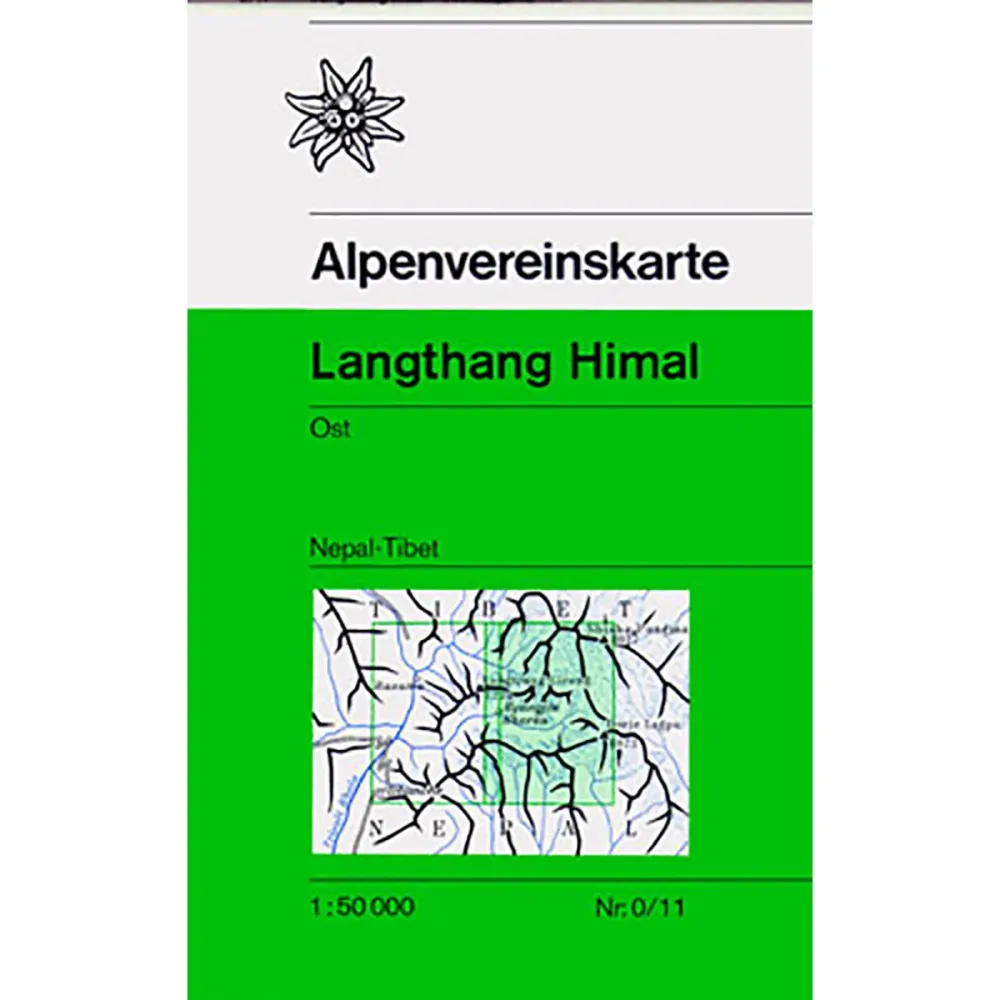DAV AV-Karte 0/11 Langthang Himal Ost
