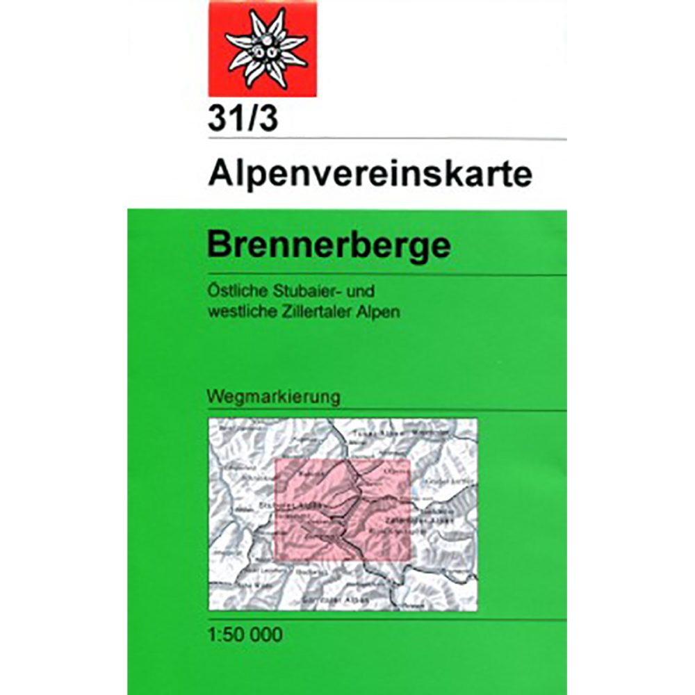 DAV AV-Karte 31/3 Brennerberge