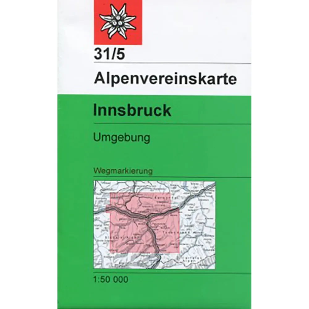 DAV AV-Karte 31/5 Innsbruck Umgebung