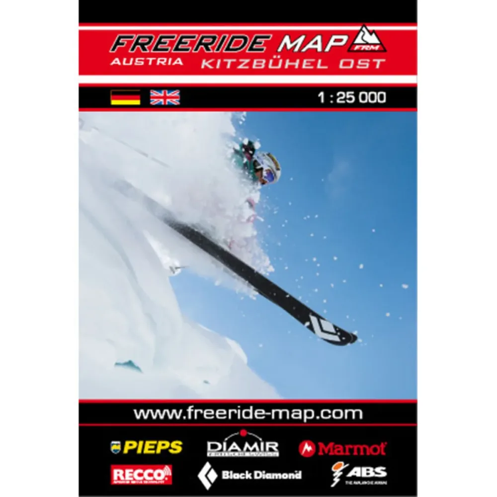 Freeride Map Kitzbühel Ost - Ski