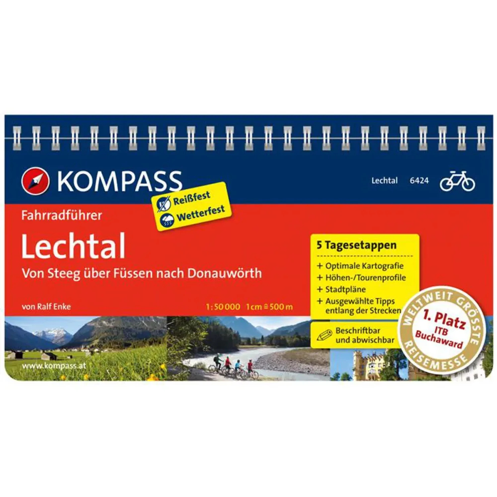 Kompass Verlag München und Umgebung 6432 Fahrradführer
