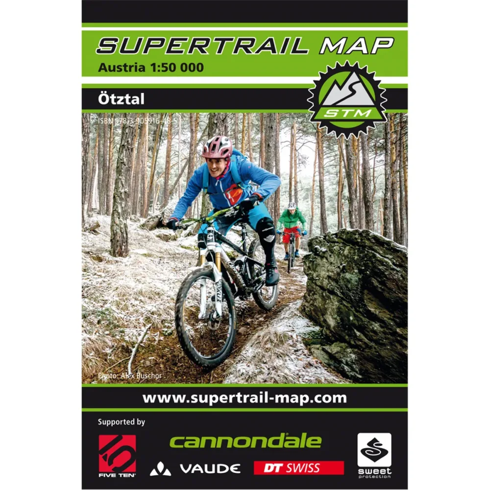 Supertrail Map Ötztal - MTB