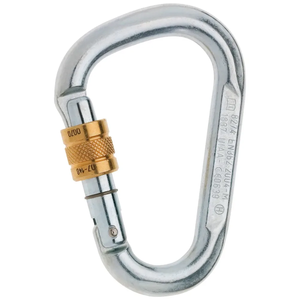 Edelrid Steel HMS Screw Karabiner