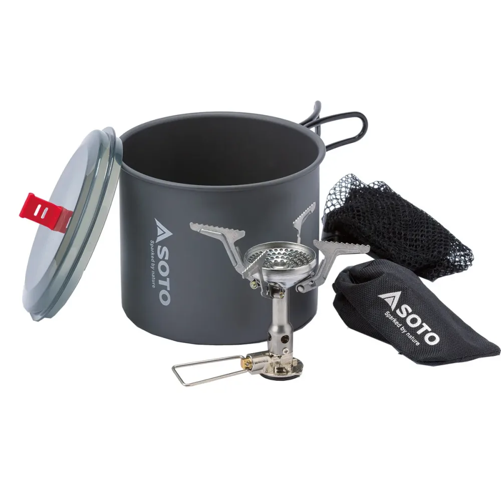 Soto Amicus Gaskocher/New River Kochtopf