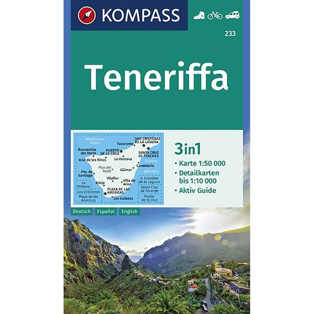 Kompass Verlag WK 233 Teneriffa