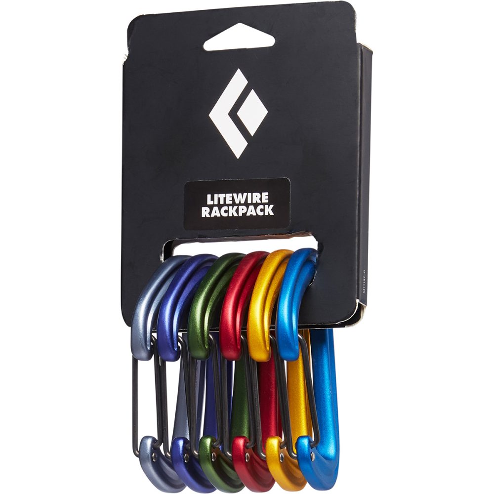 Black Diamond Litewire Rackpack Karabiner 6er Pack